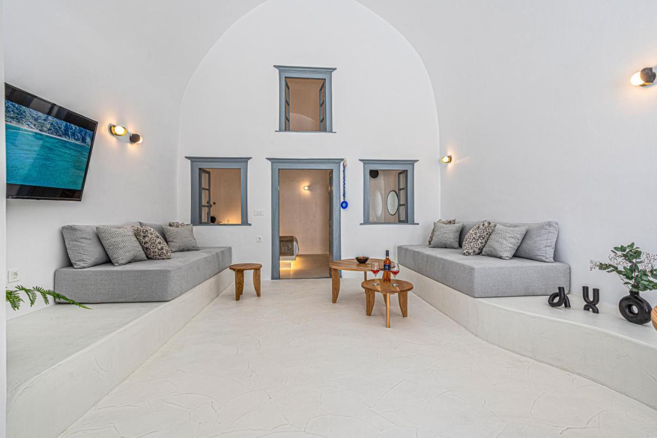 Villa Paradeisos Karterados Exteriör bild