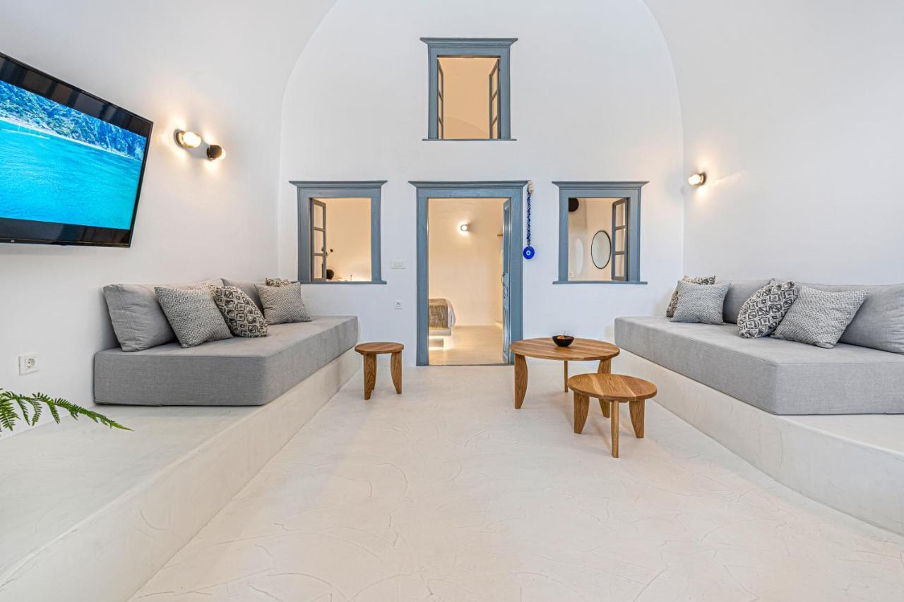 Villa Paradeisos Karterados Exteriör bild