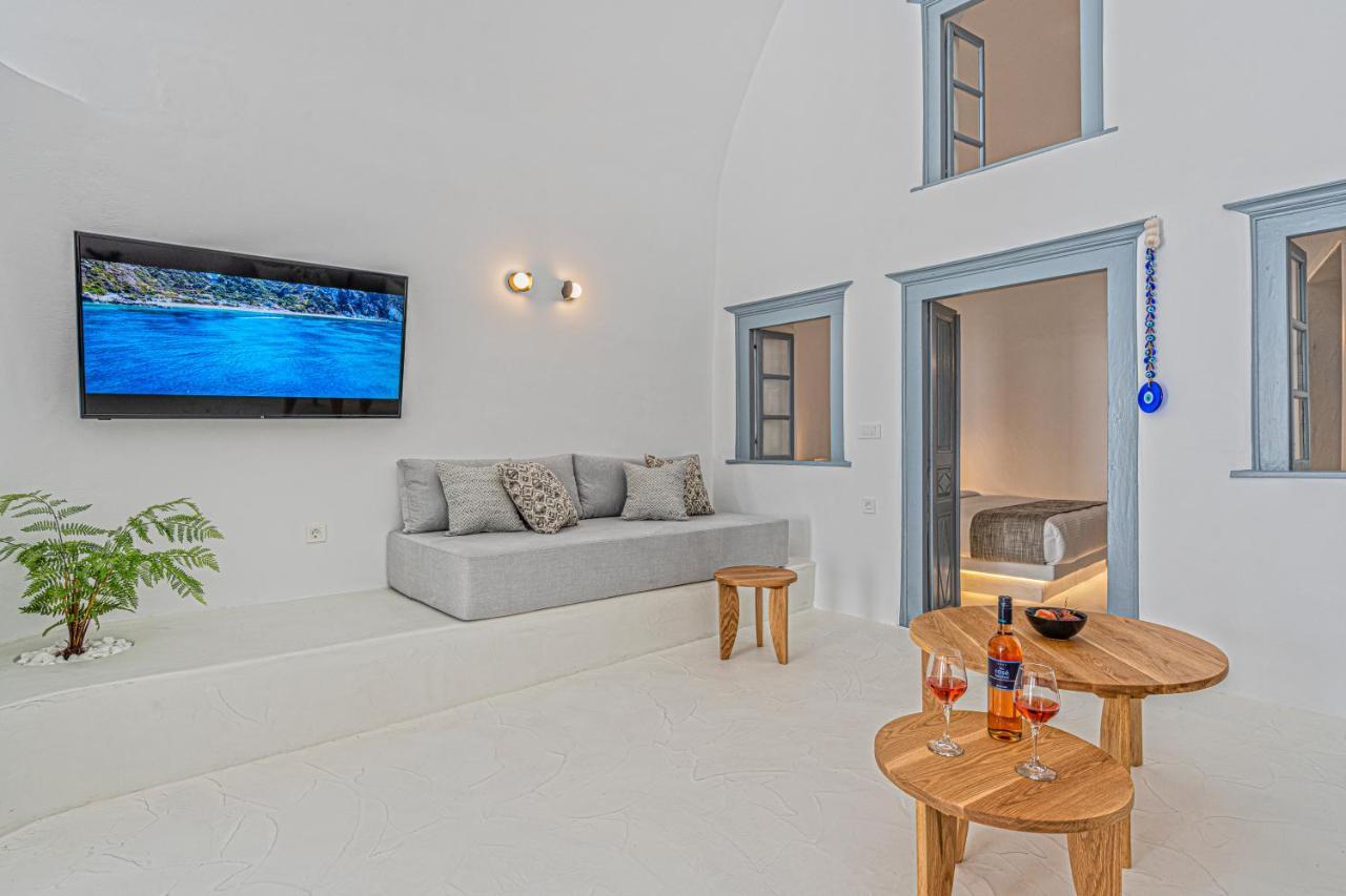 Villa Paradeisos Karterados Exteriör bild